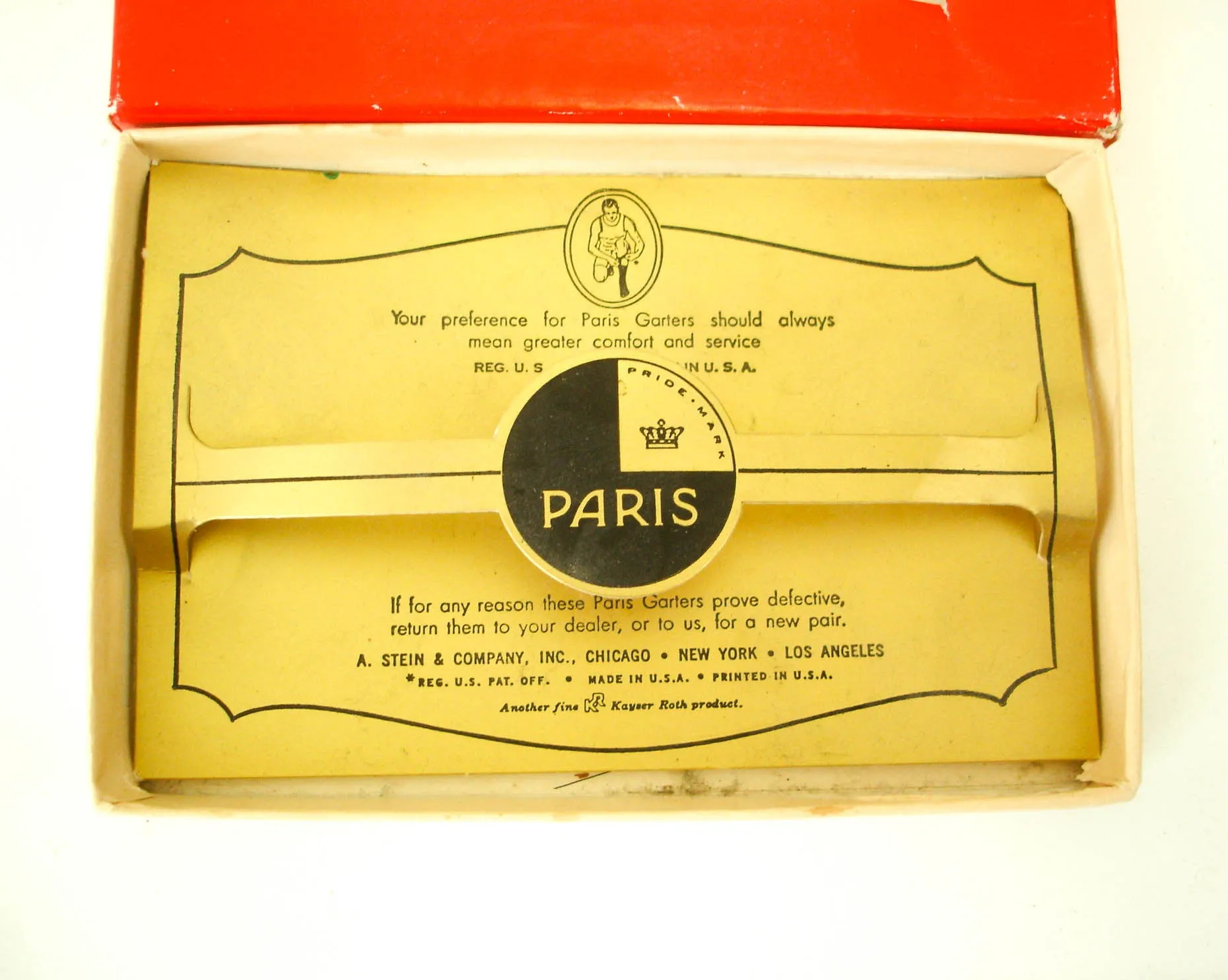 1940s Mens Paris Sock Garters