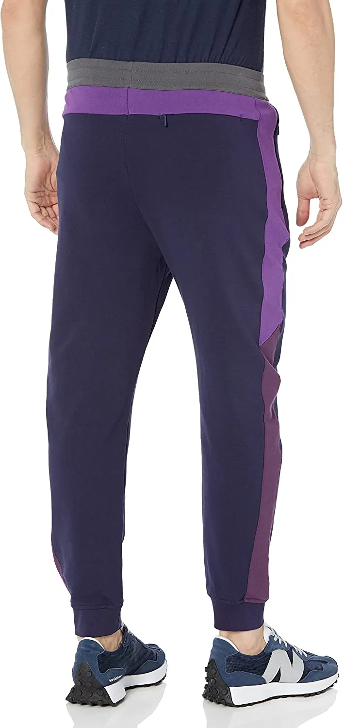 A|X ARMANI EXCHANGE Men's Drawstring French Terry  Iridescent Logo Joggers