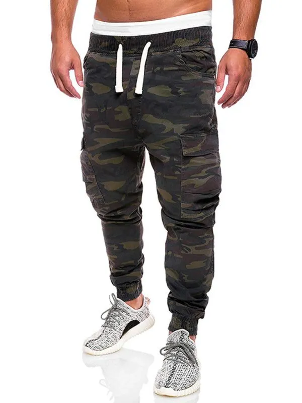 Men's Camouflage Cargo Pants Waist 30-47