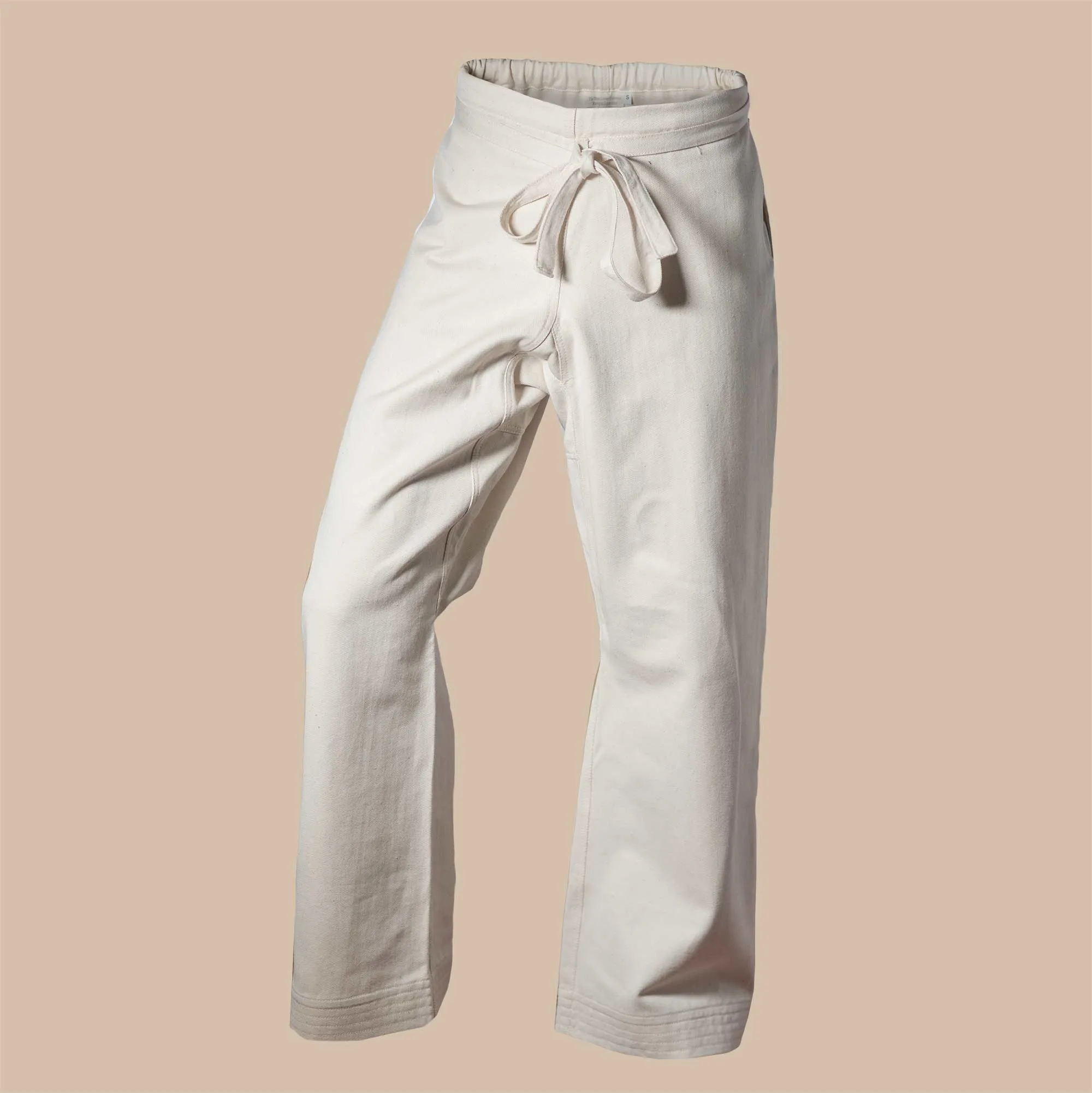 MIYAMOTO 100% Organic Cotton Ninja Karate Gi Pants (Martial Arts Pants: Kung Fu, Judo, Jiujitsu) (Unisex)