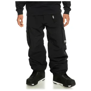 Quiksilver Men's Snow Down Cargo Pant 2024 True Black