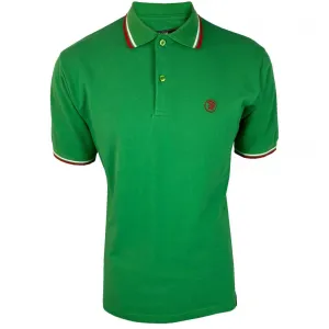 Trojan Twin Tipped Pique Polo Green